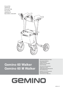 Manual de uso Gemino 60 M Walker Rollator