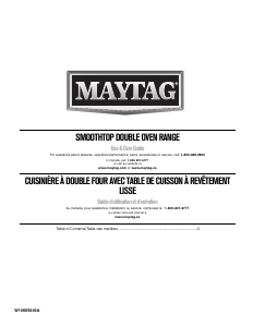 Bruksanvisning Maytag MET8720DH Gemini Spis