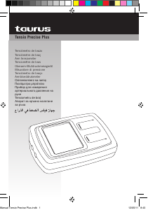Manual Taurus Tensio Precise Plus Tensiometru