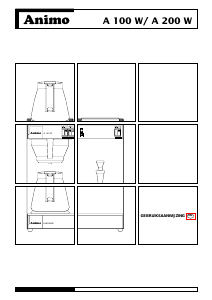 Handleiding Animo A100 W Koffiezetapparaat