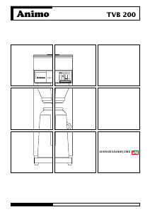 Handleiding Animo TVB200 Koffiezetapparaat