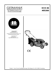 Manual Germania ECO 46 Lawn Mower