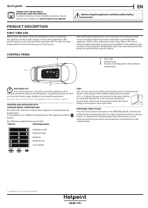 Bruksanvisning Hotpoint-Ariston BCB 70301 AA Kyl-frys
