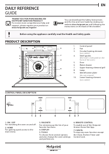 Bruksanvisning Hotpoint-Ariston FI9 P8P2 SH IX HA Ugn