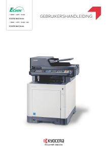 Handleiding Kyocera ECOSYS M6030cdn Multifunctional printer