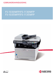 Handleiding Kyocera FS-1130MFP Multifunctional printer