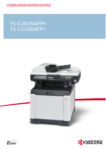 Handleiding Kyocera FS-C2026MFP+ Multifunctional printer