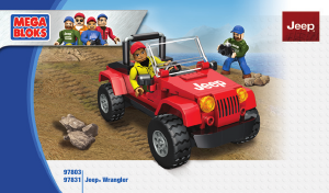 Mode d’emploi Mega Bloks set 97831 Jeep Wrangler