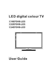 Handleiding Cello C19EFDVB LED televisie