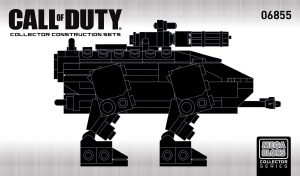 Handleiding Mega Bloks set DCL10 Call of Duty Claw assault