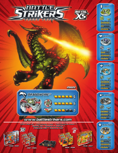 Kasutusjuhend Mega Bloks set 29622 Battle Strikers Dragonfire