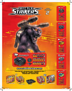 Instrukcja Mega Bloks set 29463 Battle Strikers Pantera