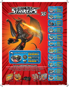 Mode d’emploi Mega Bloks set 29439 Battle Strikers Dragonfire II