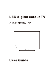 Manual Cello C16117DVB LED Television