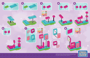 Handleiding Mega Bloks set CNJ22 Dora the Explorer Dierenasiel