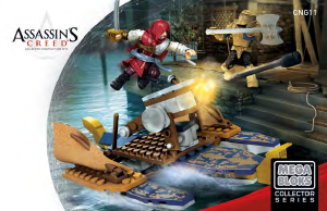 Handleiding Mega Bloks set CNG11 Assassins Creed Oorlogsboot