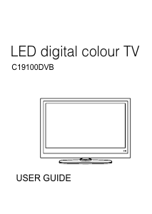 Manual Cello C19100DVB LED Television