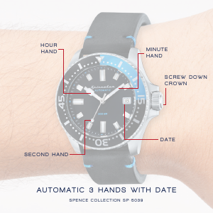 Bruksanvisning Spinnaker SP-5039-02 Spence Armbandsur