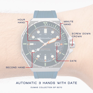 Bruksanvisning Spinnaker SP-5070-01 Dumas Armbandsur