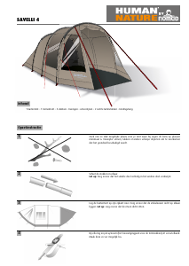 Handleiding Nomad Savelli 4 Tent