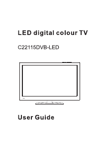 Handleiding Cello C22115DVB LED televisie