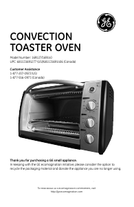 Handleiding GE 169140 Oven