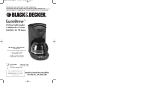 Handleiding Black and Decker DCME10B Koffiezetapparaat