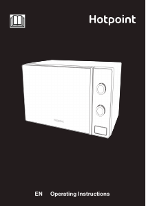 Bruksanvisning Hotpoint MWH 101 B Mikrovågsugn
