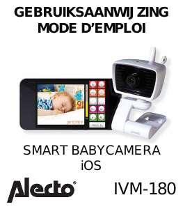 Handleiding Alecto IVM-180 Babyfoon
