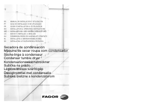 Manual Fagor SFE-820CELX Máquina de secar roupa