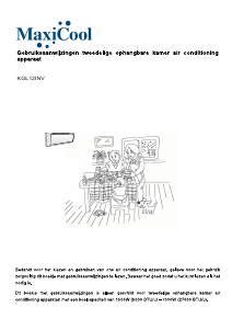 Handleiding MaxiCool KGL12INV Airconditioner