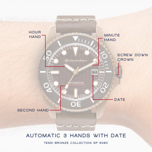 Bruksanvisning Spinnaker SP-5060-04 Tesei Armbandsur
