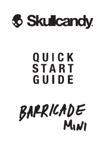 Manuale Skullcandy Barricade Mini Altoparlante