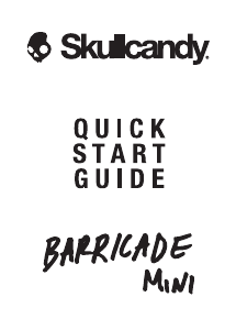 Käyttöohje Skullcandy Barricade Mini Kaiutin