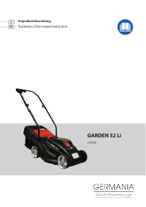 Manual Germania GARDEN 23 Li Lawn Mower