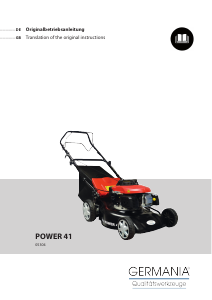 Manual Germania POWER 41 Lawn Mower