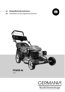 Manual Germania POWER 46 Lawn Mower