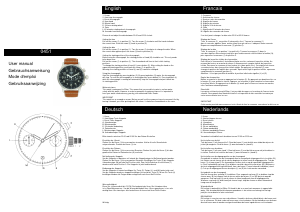 Manual Davis 0451 Aviamatic Watch