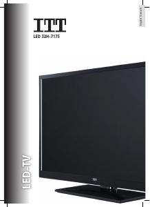 Handleiding ITT LED 32H-7175-S LED televisie