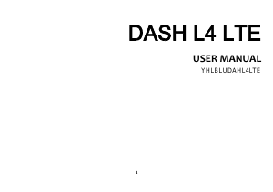 Handleiding BLU Dash L4 LTE Mobiele telefoon
