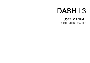 Handleiding BLU Dash M Mobiele telefoon