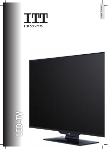 Bedienungsanleitung ITT LED 50F-7375-B LED fernseher