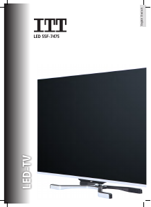 Handleiding ITT LED 55F-7475 LED televisie