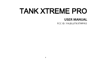 Handleiding BLU Tank Xtreme Pro Mobiele telefoon