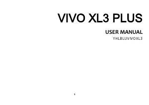 Handleiding BLU Vivo XL3 Plus Mobiele telefoon