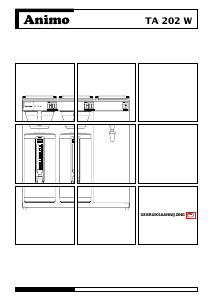Handleiding Animo TA202 W Koffiezetapparaat