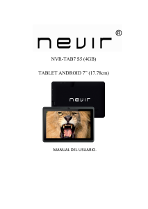 Manual Nevir NVR-TAB7 S5 Tablet