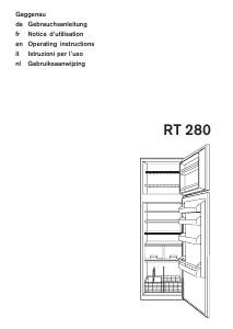 Mode d’emploi Gaggenau IK513032 Réfrigérateur combiné