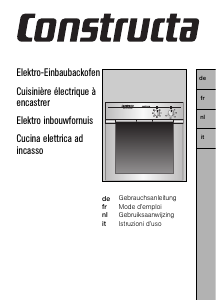 Handleiding Constructa CF13850 Oven