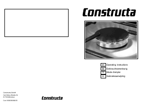 Manual Constructa CA174650 Hob